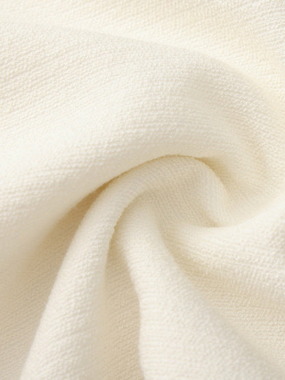 Nana Jacqueline Natalia Tailored A-Line White Midi Skirt: White Midi Skirt for Bridal Shower White