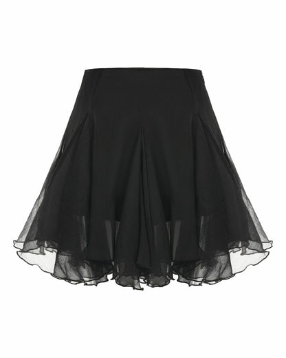Nana Jacqueline Verena Skirt: Black Mini Skirt for Date Night Black