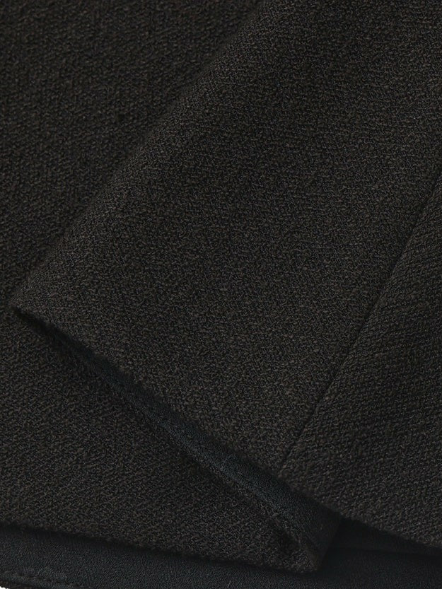 Nana Jacqueline Natalia Tailored A-Line Black Midi Skirt: Black Midi Skirt for Cocktail Party Black