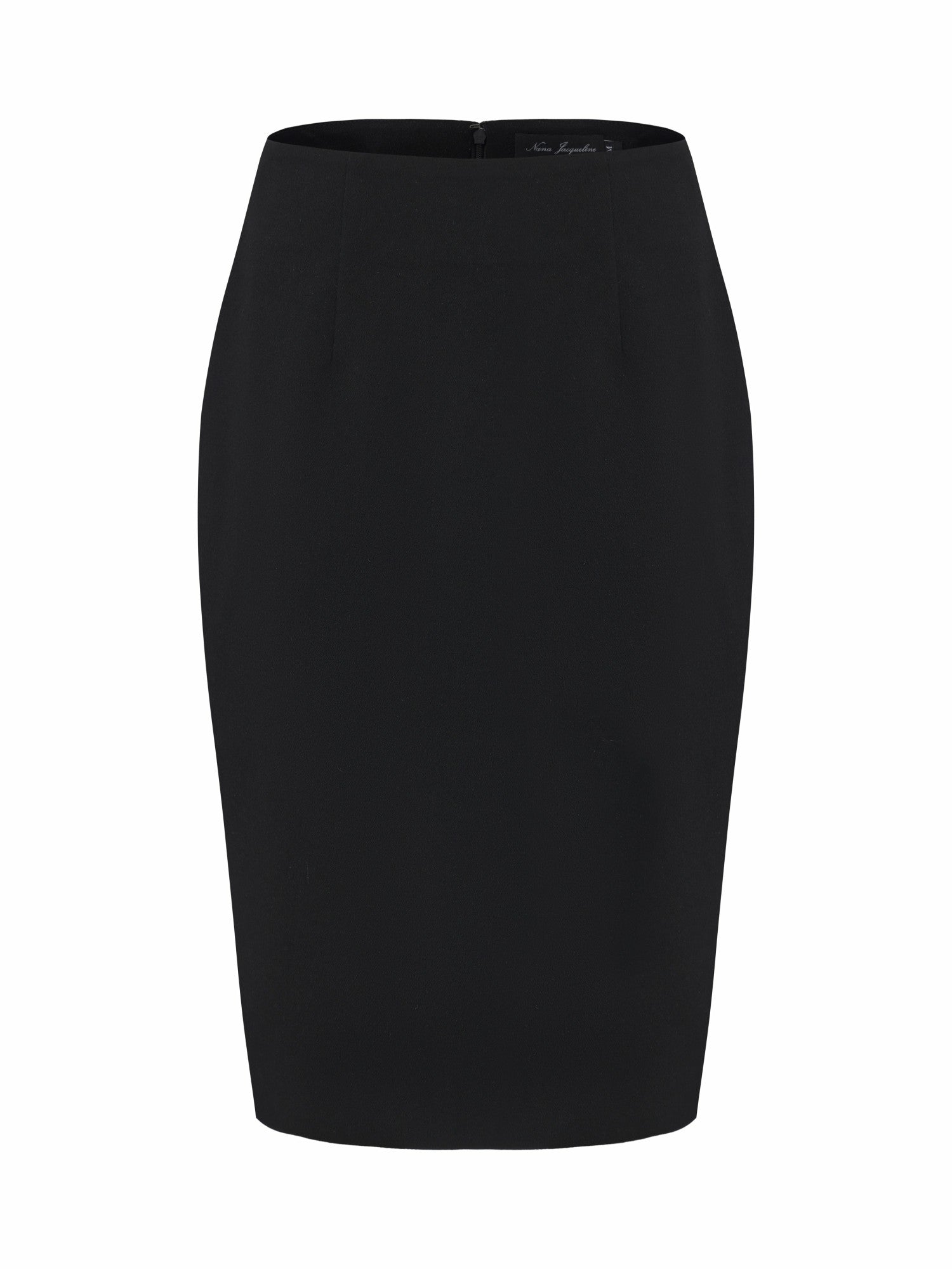 Nana Jacqueline Yvette Tailored Black Pencil Structured Skirt Black