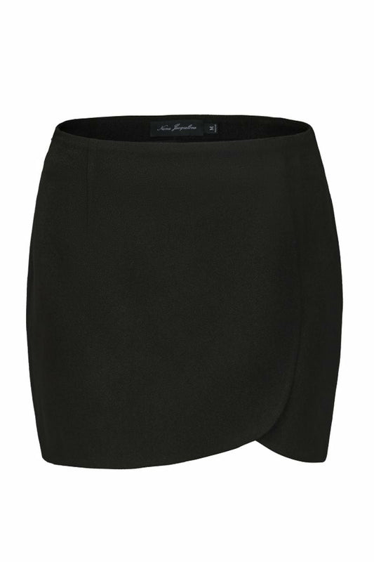 Nana Jacqueline Chloe Skirt: Black Mini Skirt for Date Night Black