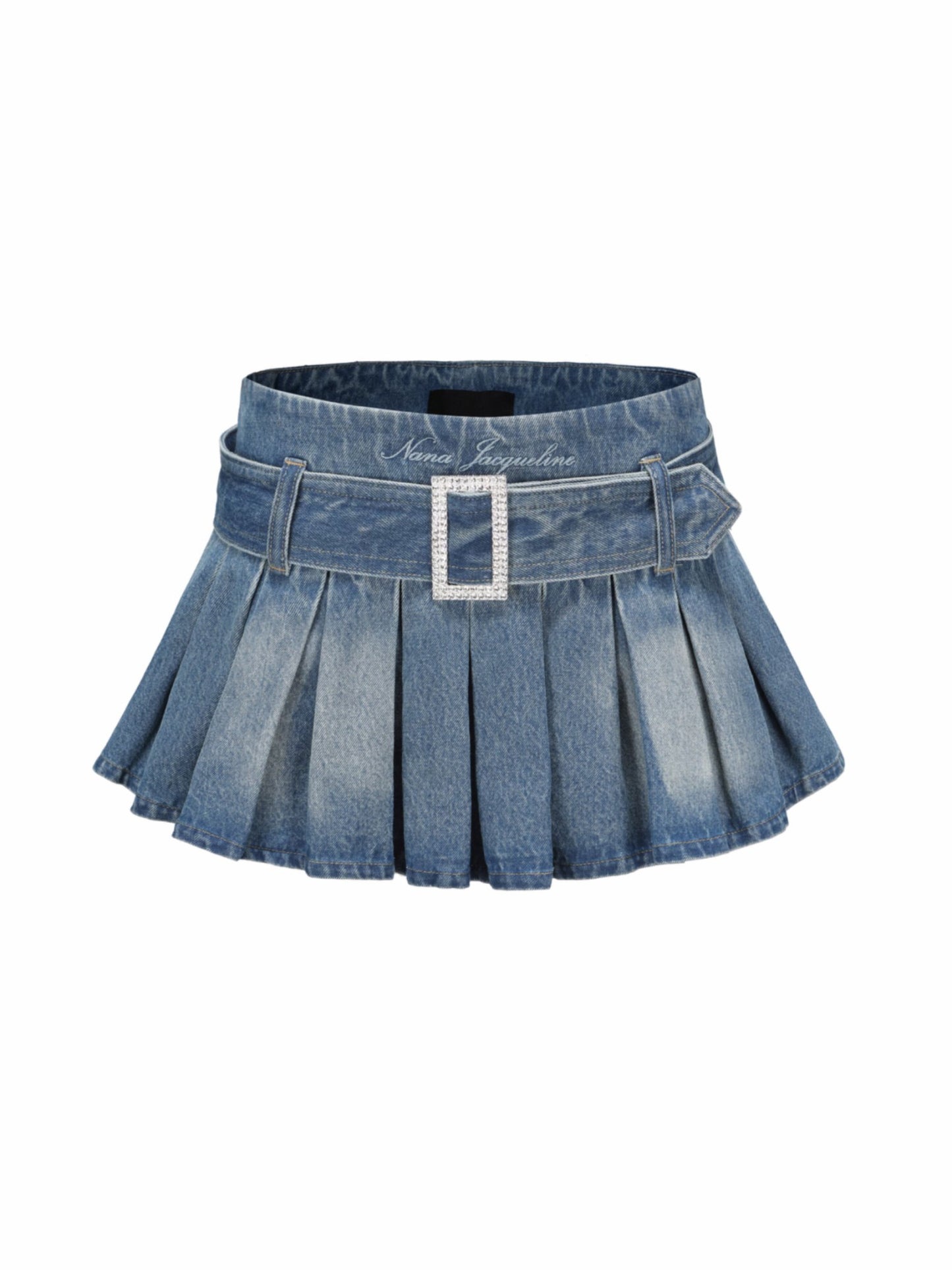 Nana Jacqueline Teresa Mini Skirt: Denim Mini Skirt for Girls' Night Out Denim