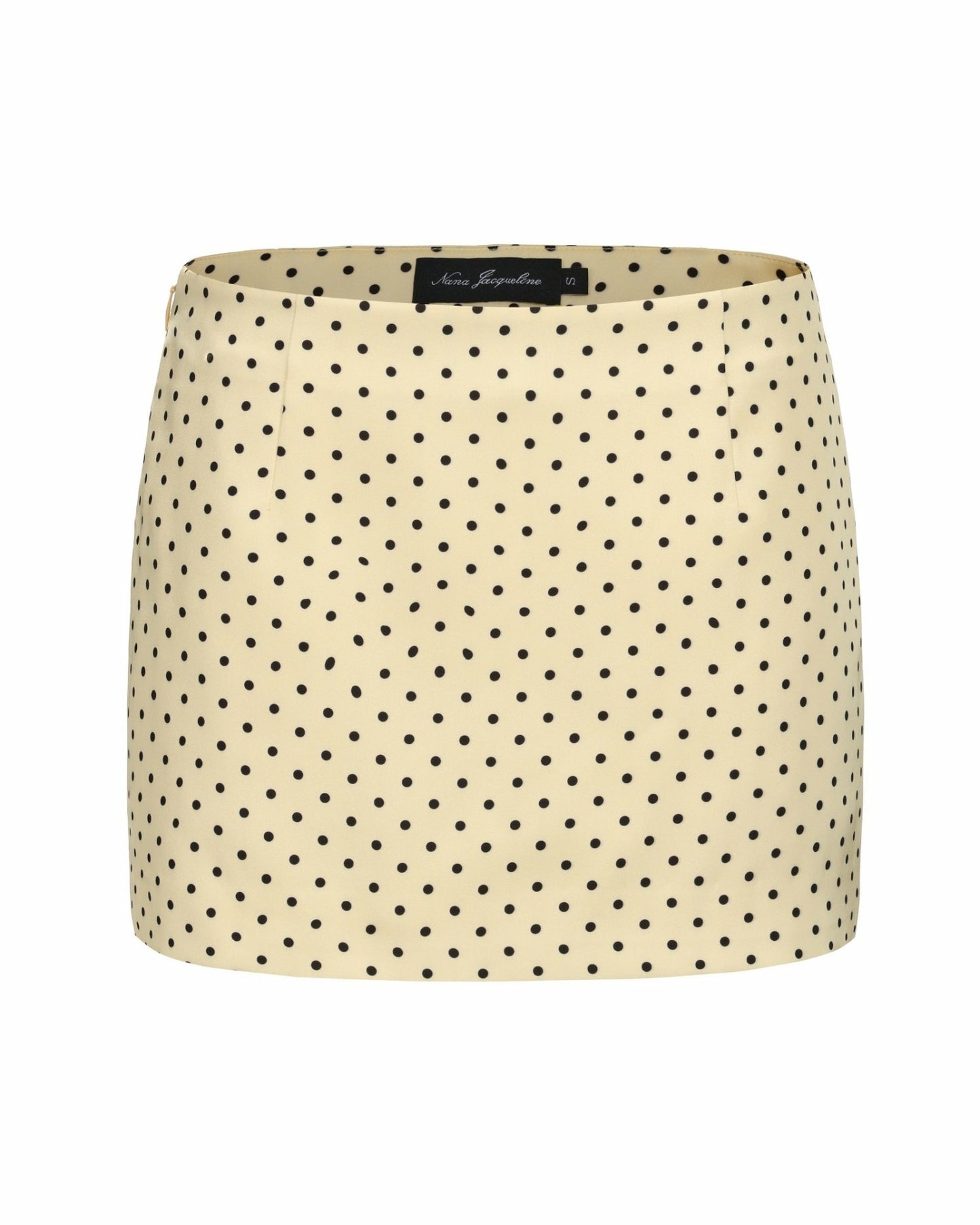 Nana Jacqueline Wendy Skirt: Yellow Mini Skirt for Brunch Yellow