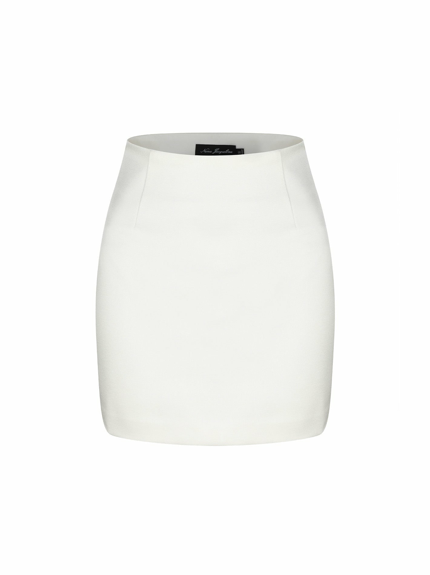 Nana Jacqueline Cassandra Skirt: White Mini Skirt for Engagement Party White