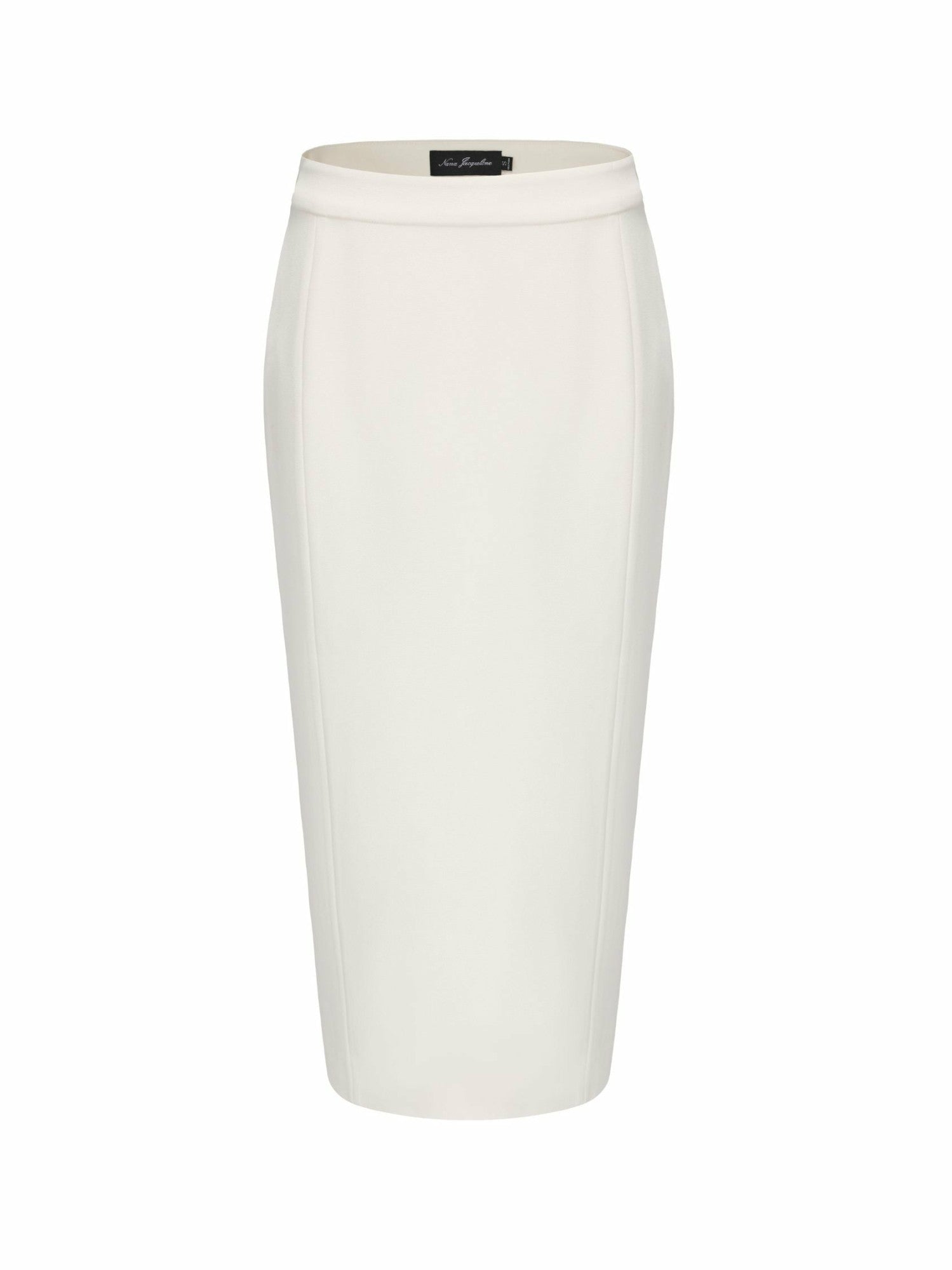 Nana Jacqueline Anastasia Skirt: White Midi Skirt for Bridal Shower White