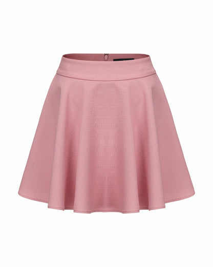 Nana Jacqueline Blakely Skirt: Pink Mini Skirt for Garden Party Pink