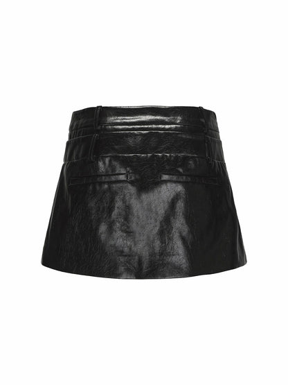 Nana Jacqueline Lola Skirt: Black Mini Skirt for Girls' Night Out Black