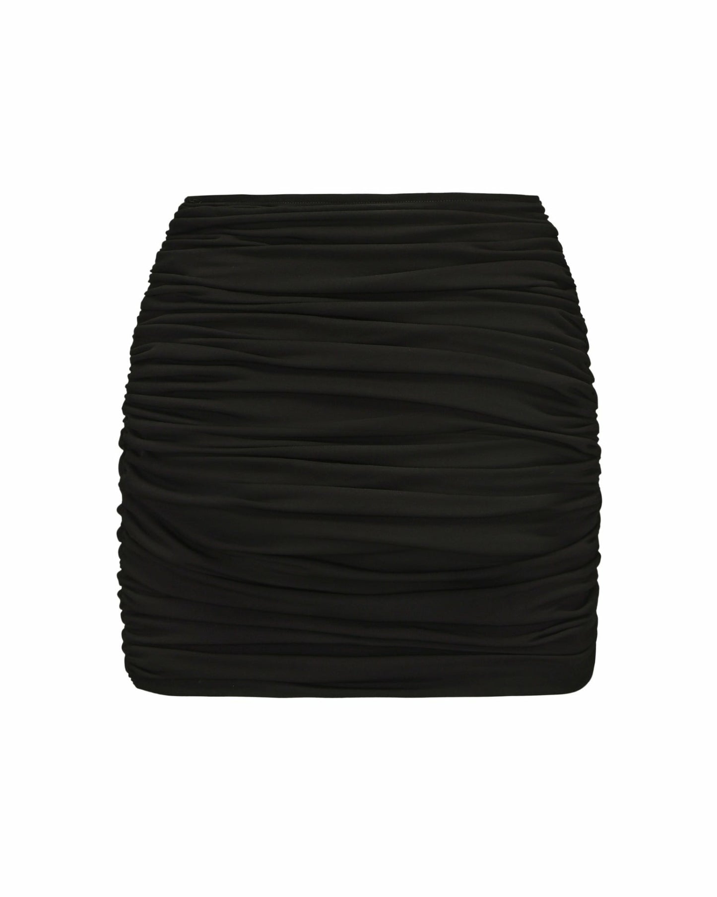 Nana Jacqueline Liu Skirt: Black Mini Skirt for Date Night Black
