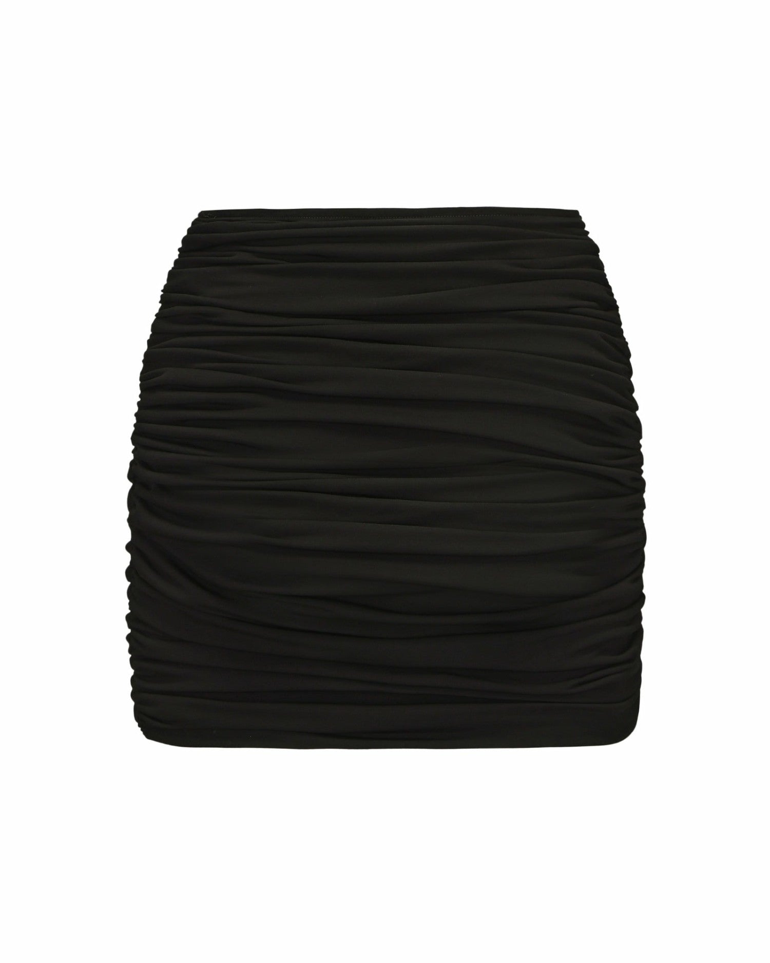 Nana Jacqueline Liu Skirt: Black Mini Skirt for Date Night Black