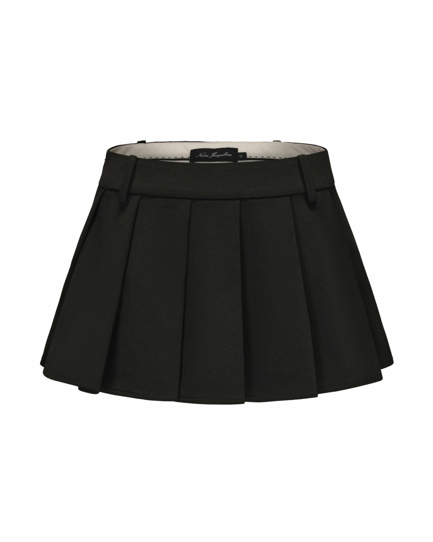 Nana Jacqueline Amber Skirt: Black Mini Skirt for Date Night Black