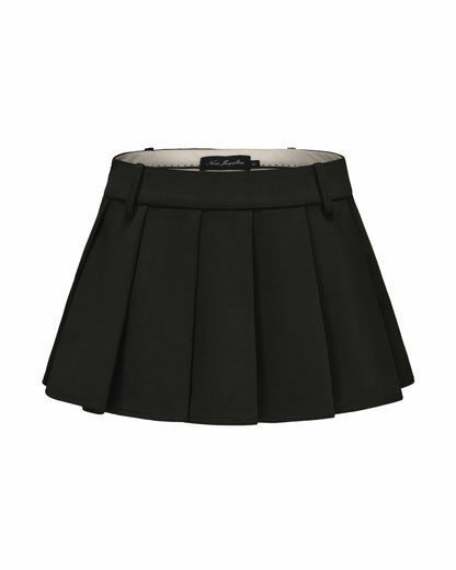 Nana Jacqueline Amber Skirt: Black Mini Skirt for Date Night Black