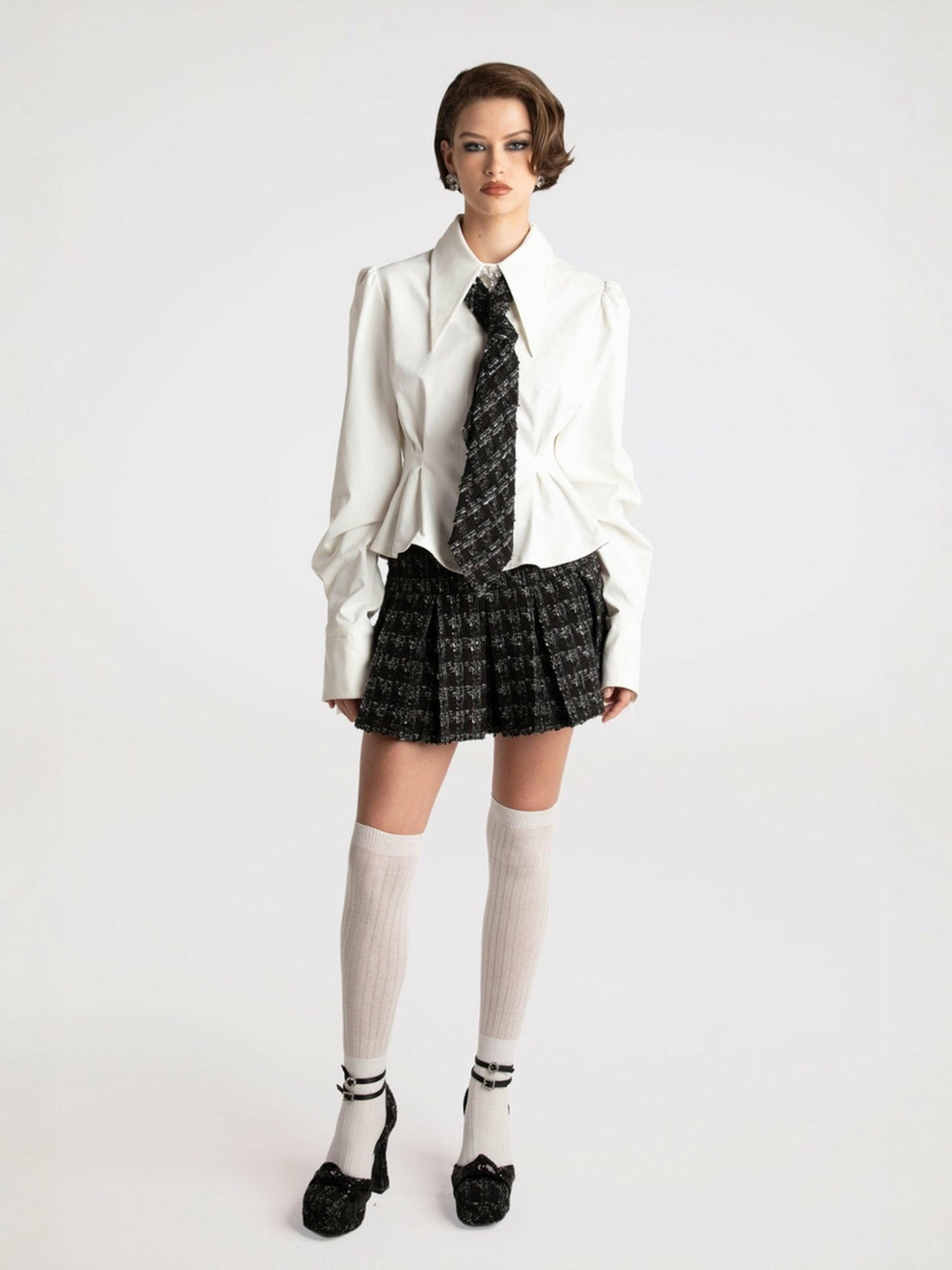 Nana Jacqueline Kensie Skirt: Black Mini Skirt for Date Night Black