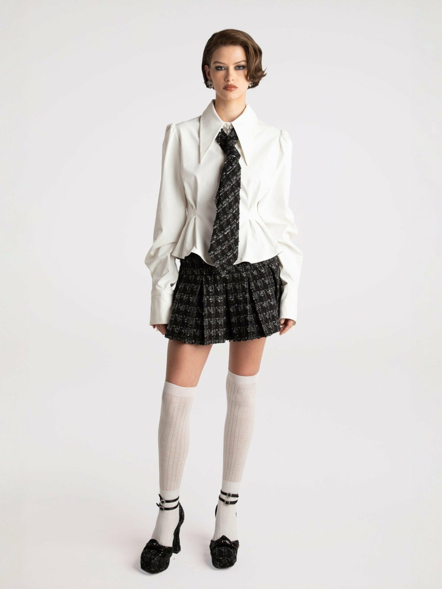 Nana Jacqueline Kensie Skirt: Black Mini Skirt for Date Night Black