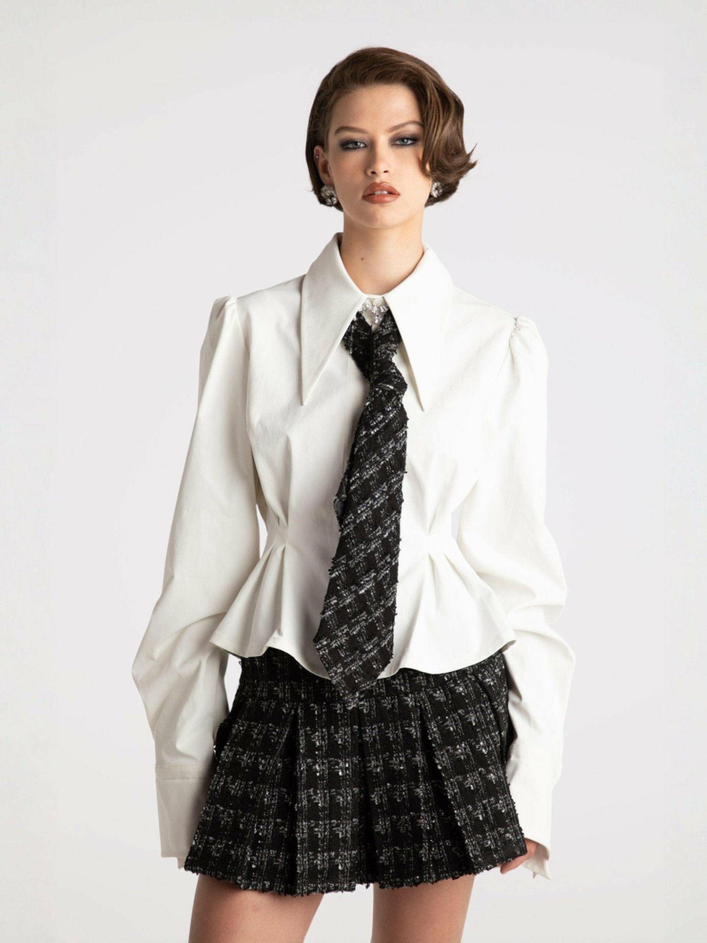 Nana Jacqueline Kensie Skirt: Black Mini Skirt for Date Night Black