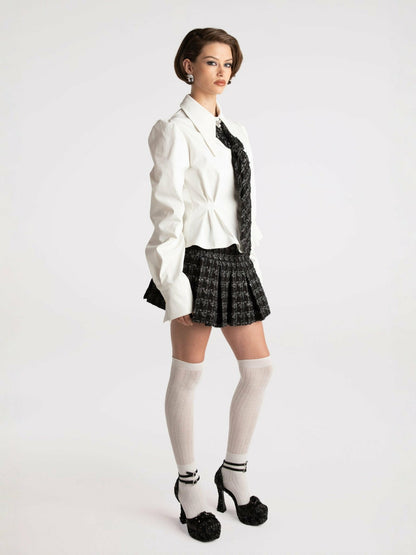 Nana Jacqueline Kensie Skirt: Black Mini Skirt for Date Night Black