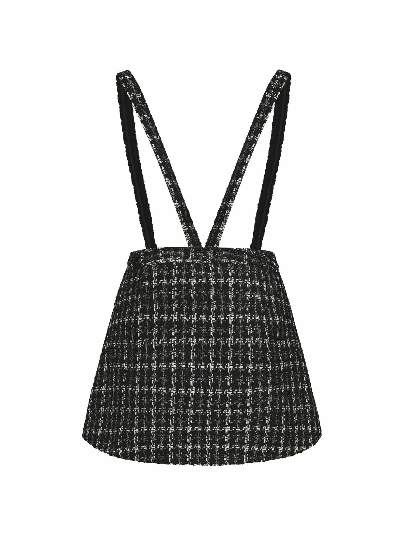 Nana Jacqueline Talia Tweed Skirt: Black Mini Skirt for Date Night Black