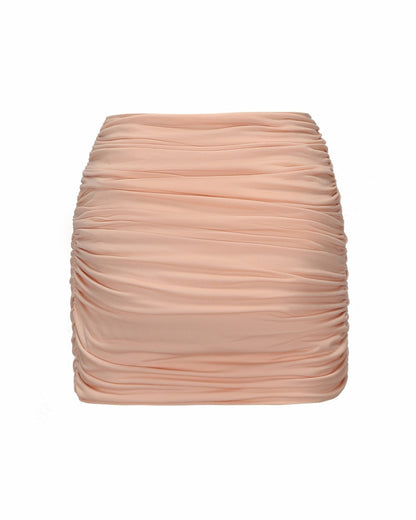 Nana Jacqueline Liu Skirt: Pink Mini Skirt for Birthday Celebration Pink
