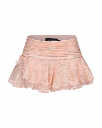 Nana Jacqueline Kaia Skirt: Pink Mini Skirt for Birthday Celebration Pink