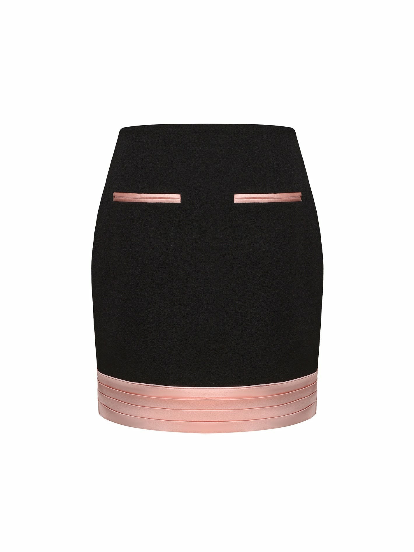 Nana Jacqueline Maxine Skirt: Black Mini Skirt for Date Night Black