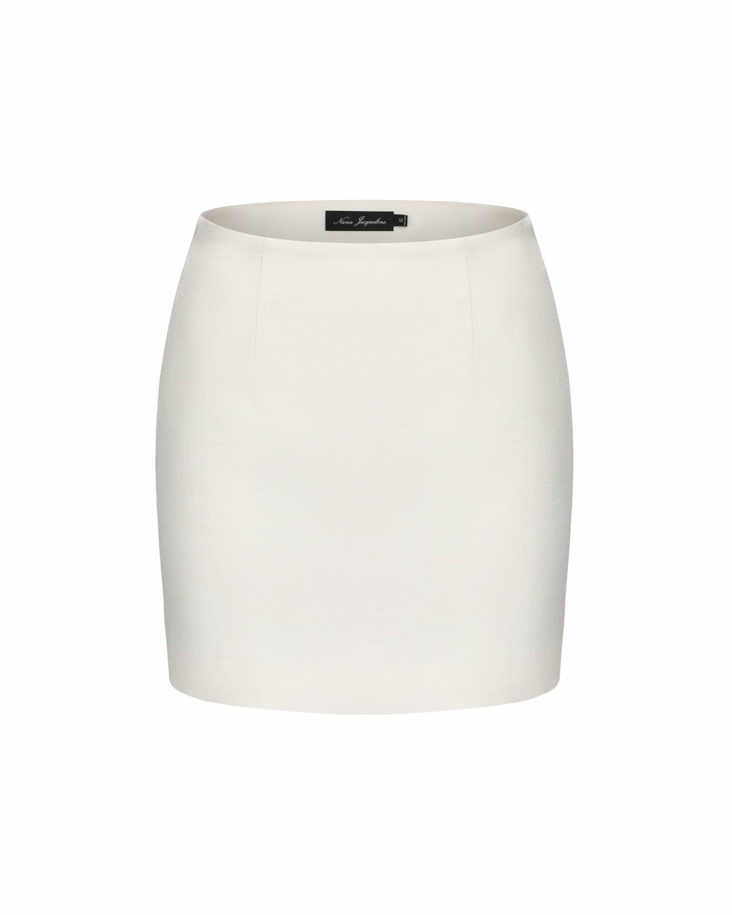Nana Jacqueline Vanessa Skirt: White Mini Skirt for Bridal Shower White