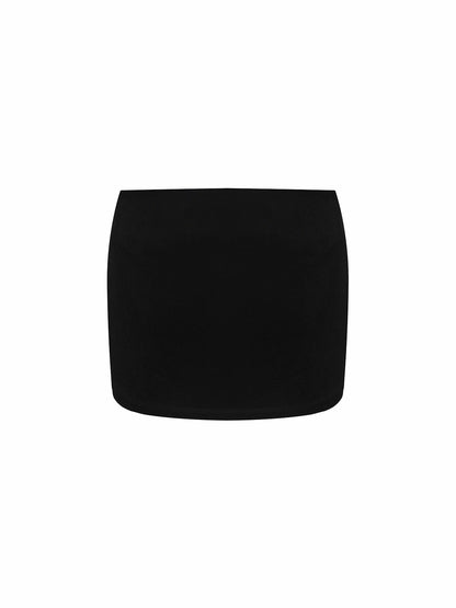 Nana Jacqueline Sonia Skirt: Black Mini Skirt for Girls' Night Out Black