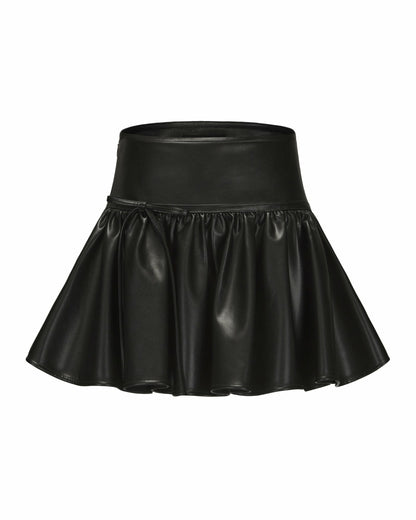 Nana Jacqueline Zinnia Skirt: Black Mini Skirt for Date Night Black