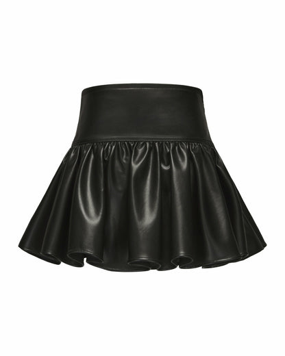 Nana Jacqueline Zinnia Skirt: Black Mini Skirt for Date Night Black