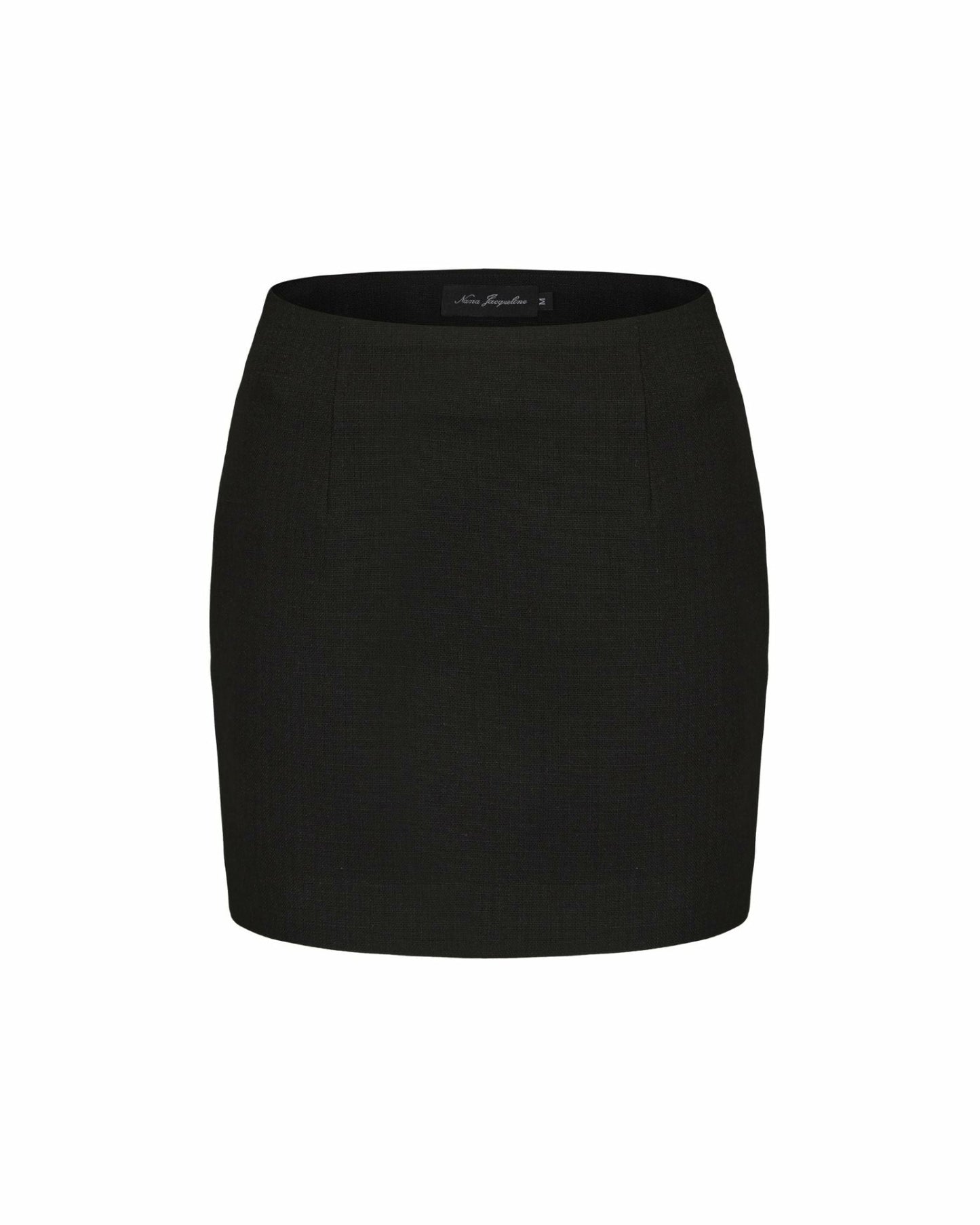 Nana Jacqueline Vanessa Skirt: Black Mini Skirt for Date Night Black