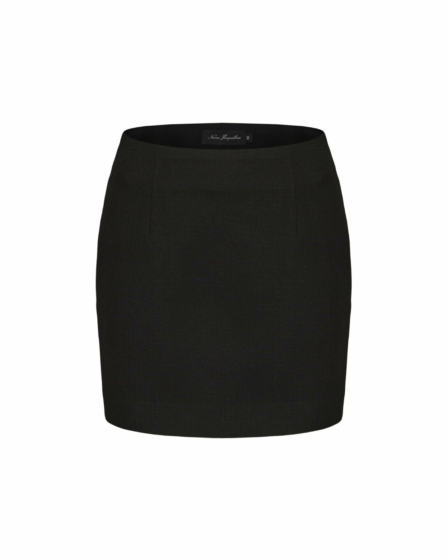 Nana Jacqueline Vanessa Skirt: Black Mini Skirt for Date Night Black