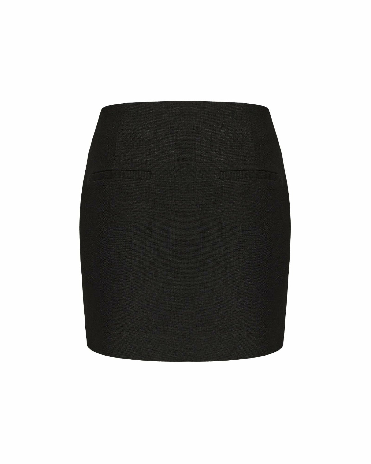 Nana Jacqueline Vanessa Skirt: Black Mini Skirt for Date Night Black