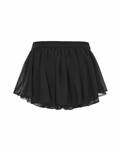 Nana Jacqueline Rosaline Skirt: Black Mini Skirt for Date Night Black