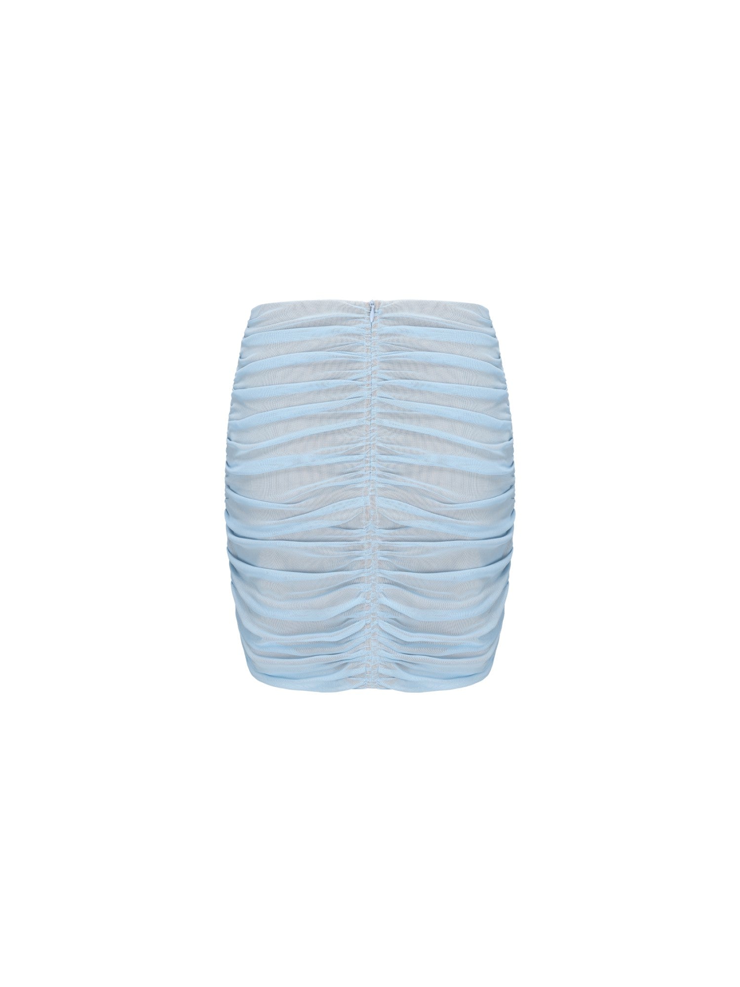 Nana Jacqueline Aurora Mini Skirt: Pale Blue Mini Skirt for Birthday Celebration
 – Nana Jacqueline Pale Blue