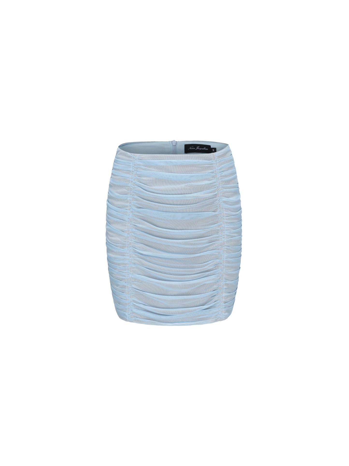 Nana Jacqueline Aurora Mini Skirt: Pale Blue Mini Skirt for Birthday Celebration
 – Nana Jacqueline Pale Blue