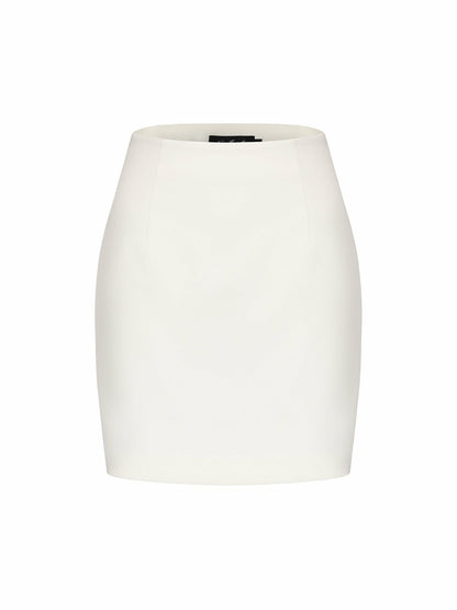 Nana Jacqueline Rachel Skirt: White Skirt for Graduation White