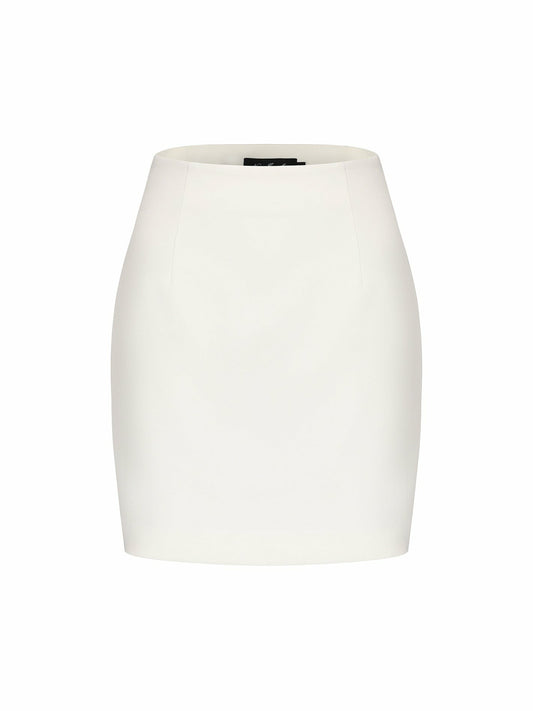Nana Jacqueline Rachel Skirt: White Skirt for Graduation White