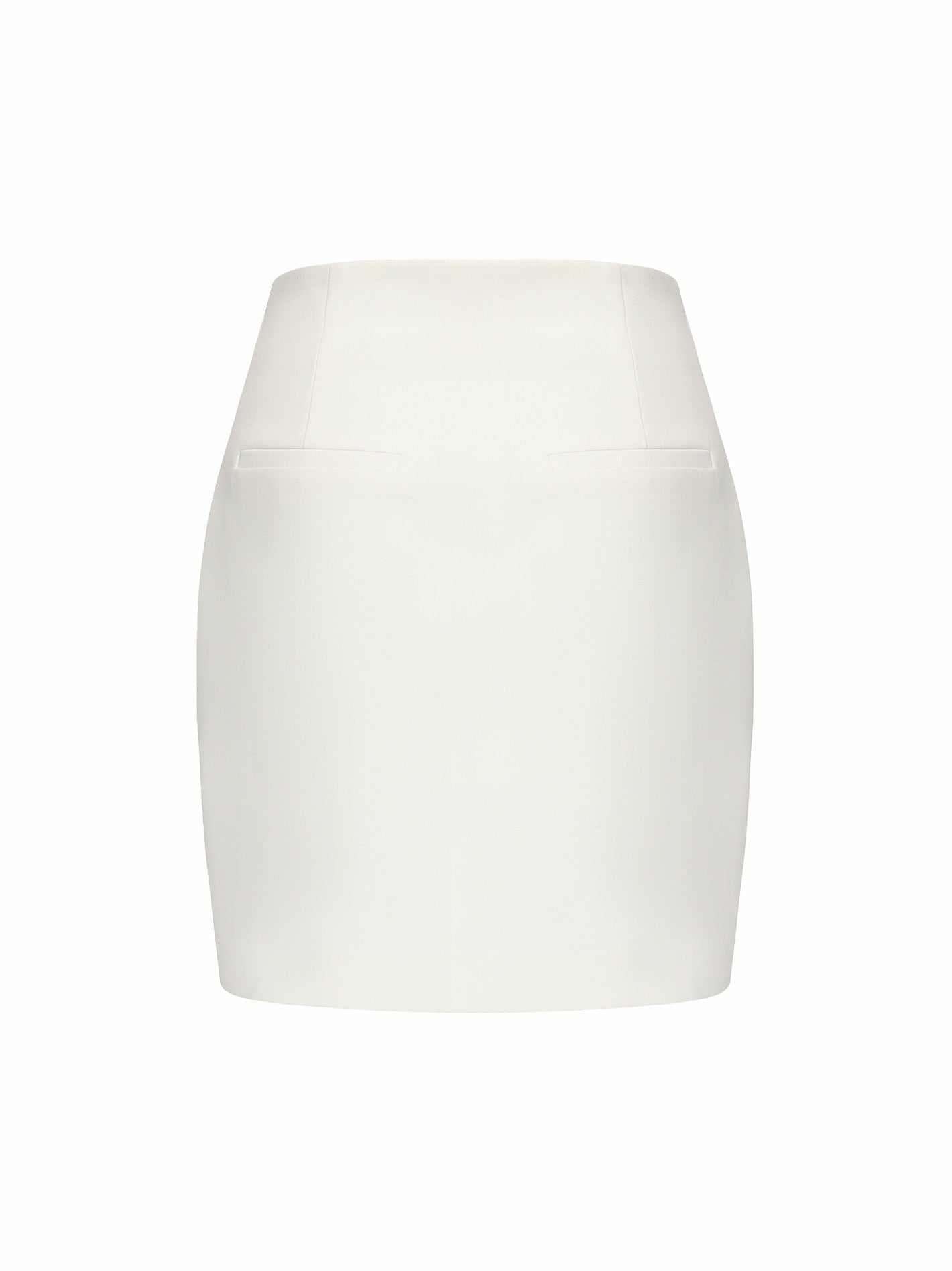 Nana Jacqueline Rachel Skirt: White Skirt for Graduation White