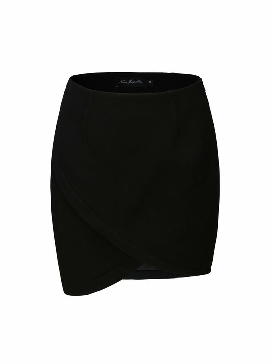 Nana Jacqueline Brooke Skirt: Black Skirt for Date Night Black