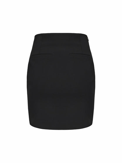 Nana Jacqueline Rachel Skirt: Black Skirt for Workwear Black