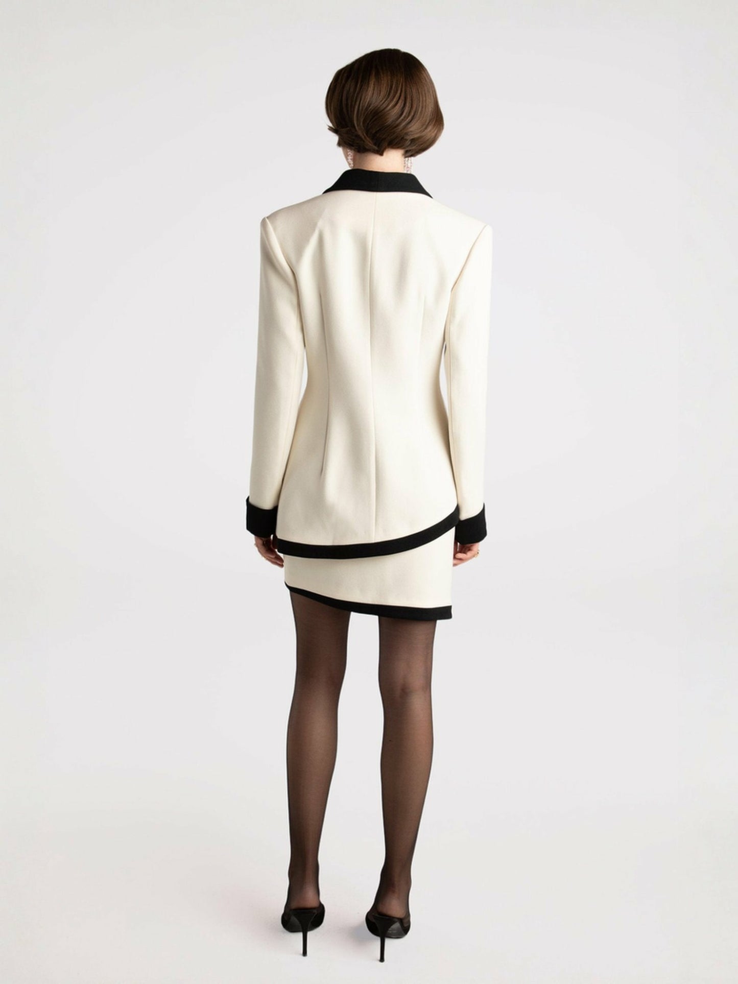 Nana Jacqueline Brooke Skirt: Beige Skirt for Date Night Beige