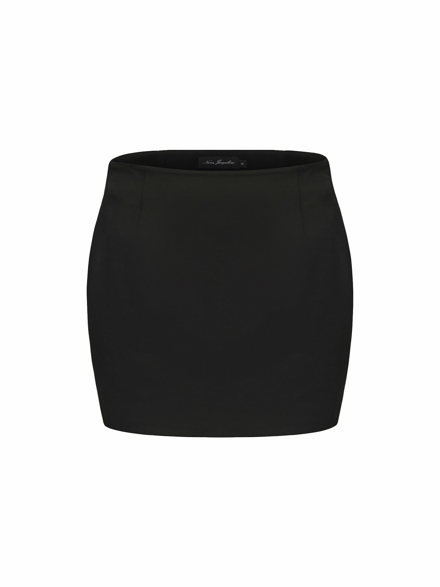 Nana Jacqueline Tiffani Skirt: Black Mini Skirt for Date Night Black