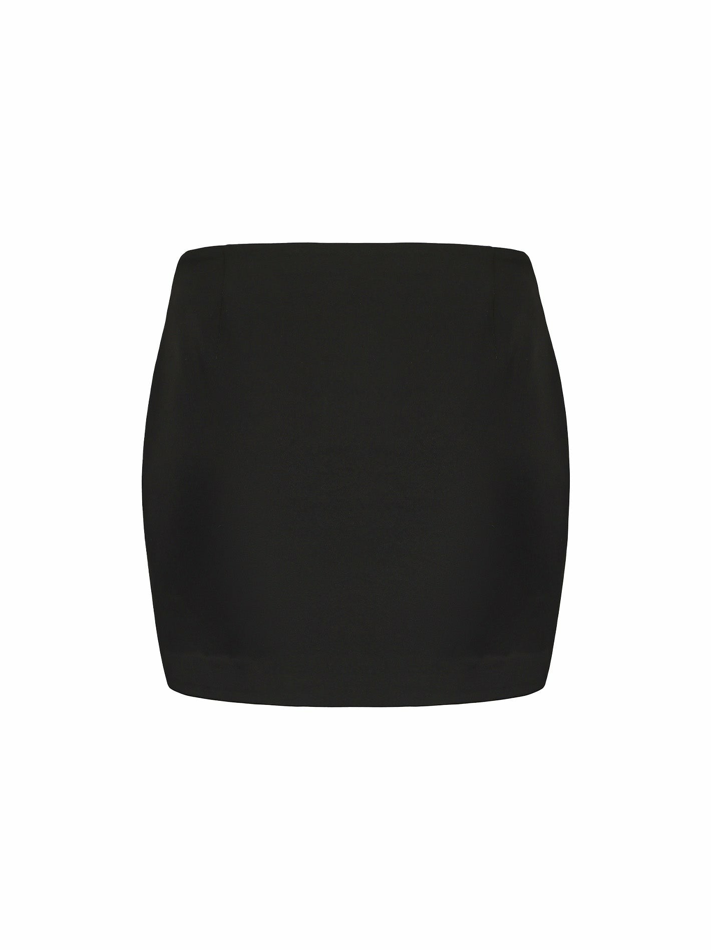 Nana Jacqueline Tiffani Skirt: Black Mini Skirt for Date Night Black