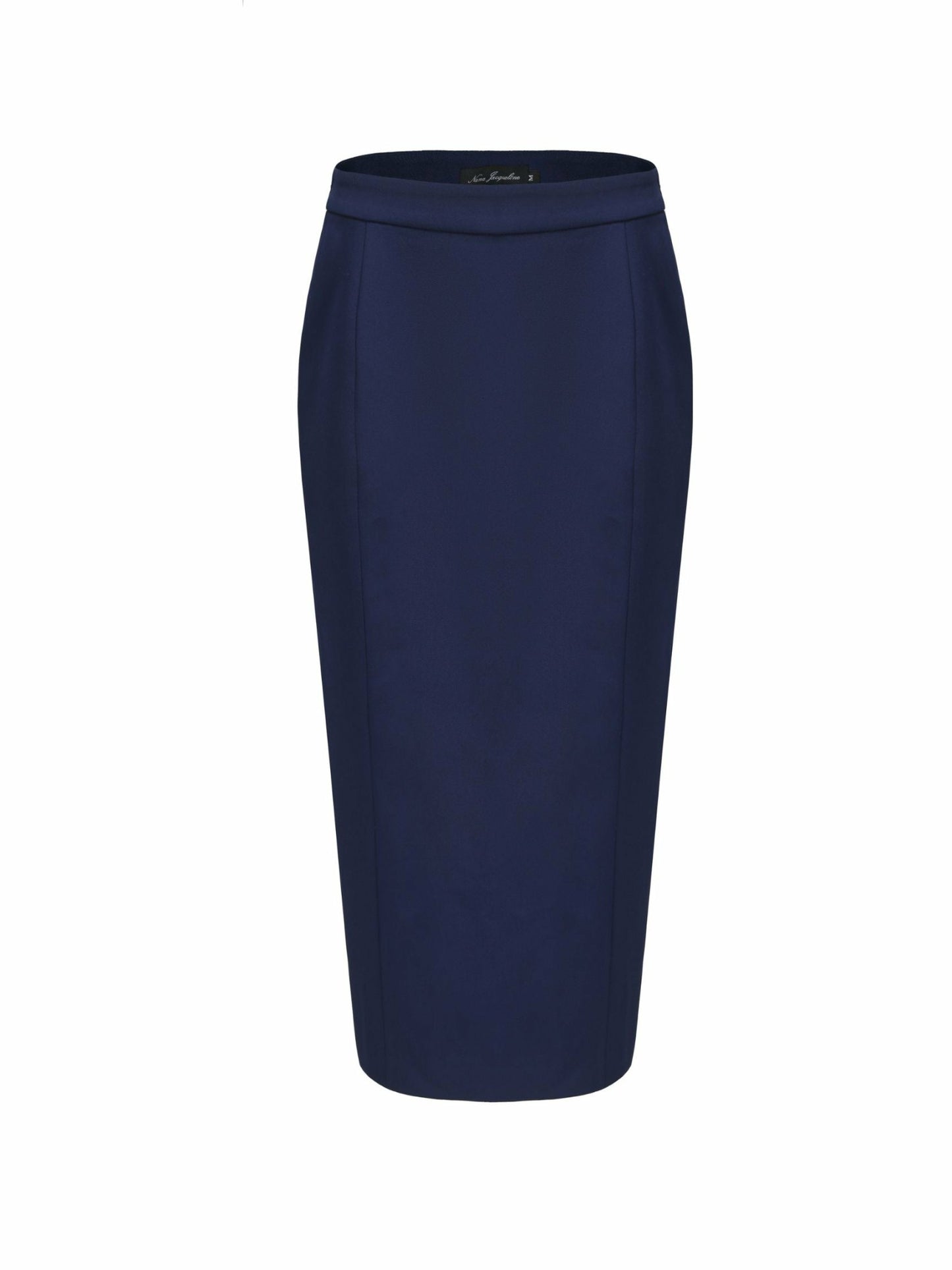 Nana Jacqueline Anastasia Skirt: Blue Midi Skirt for Work Functions Blue