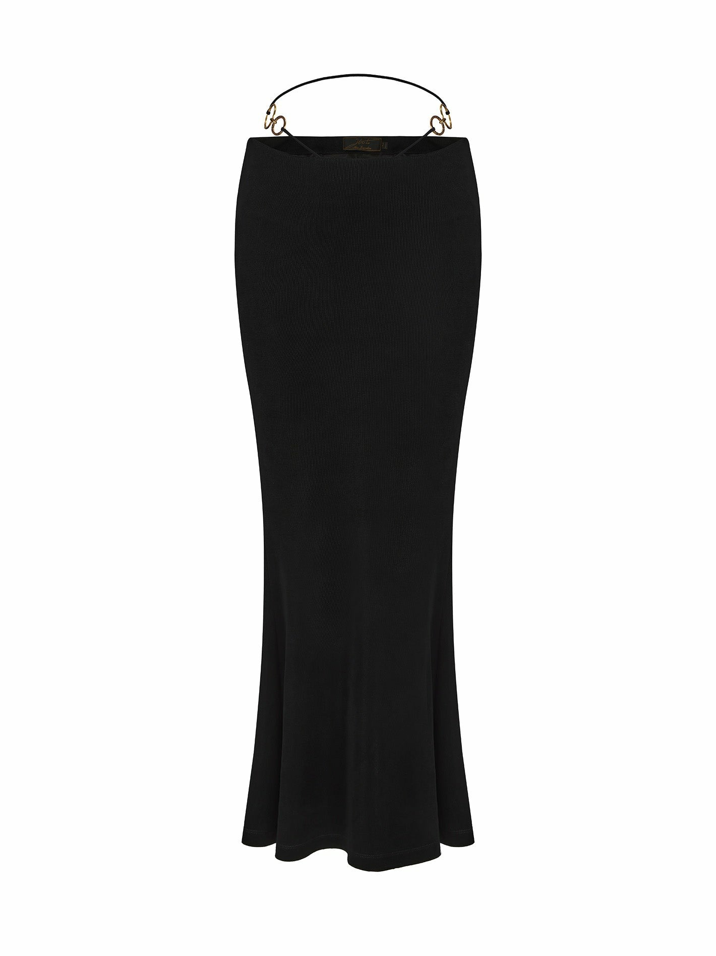 Nana Jacqueline Jasmine Skirt: Black Maxi Skirt for Date Night Black