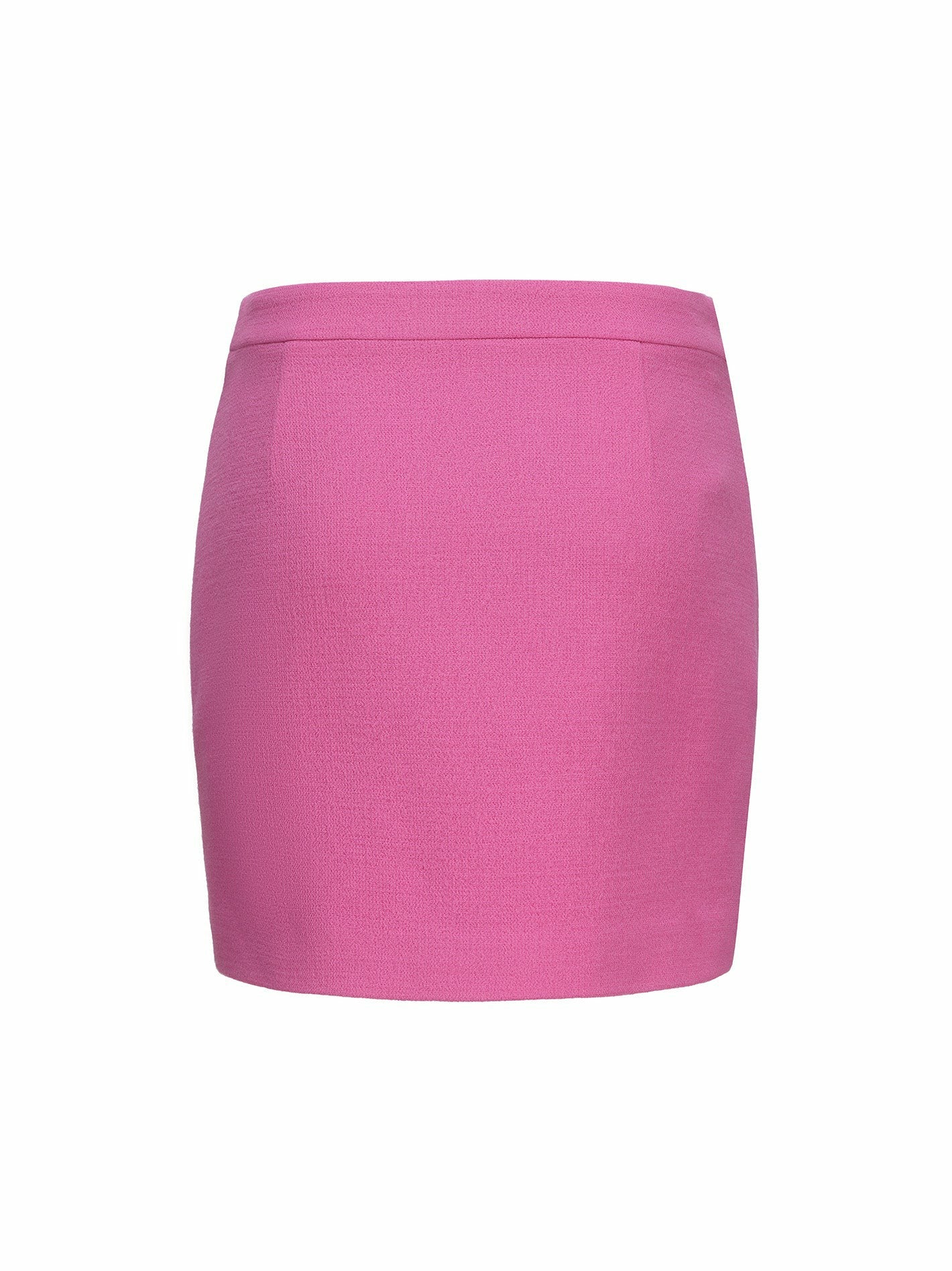 Nana Jacqueline Lisette Pink Wool Mini Skirt Pink
