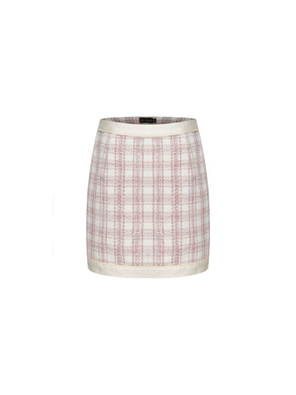 Nana Jacqueline Alexa Mini Skirt: Pink Mini Skirt for Brunch Pink