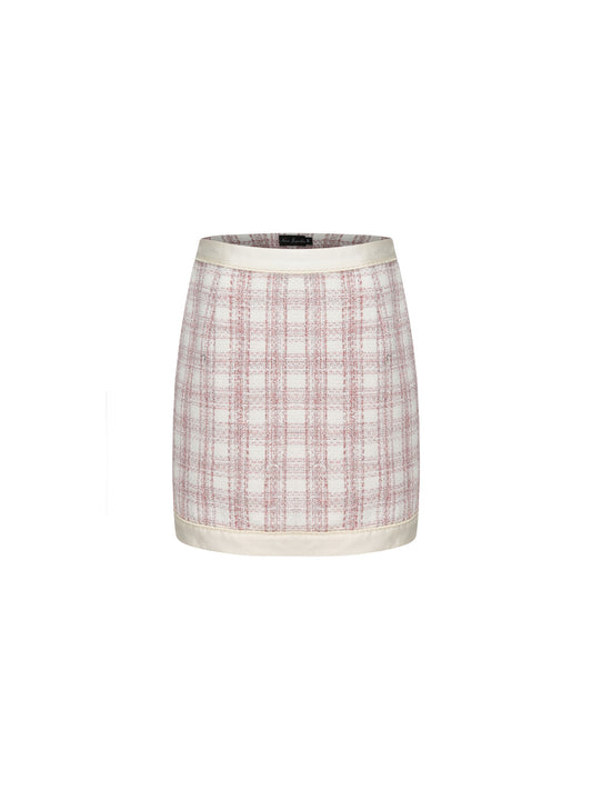 Nana Jacqueline Alexa Mini Skirt: Pink Mini Skirt for Brunch Pink
