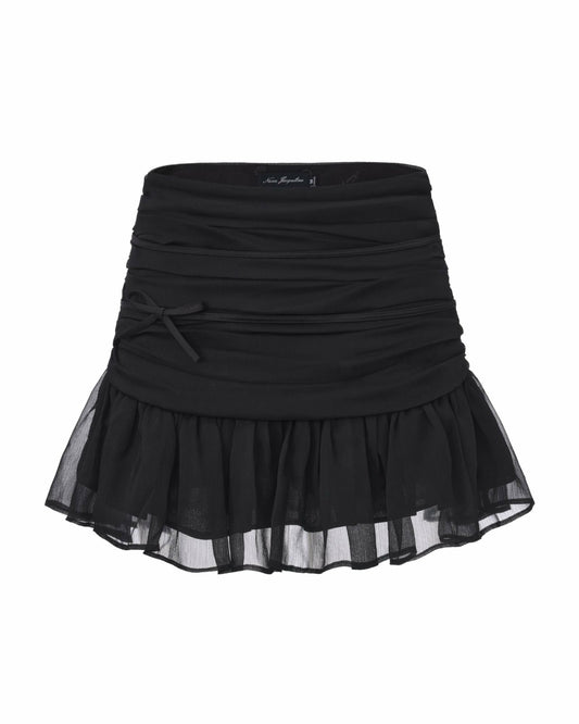 Nana Jacqueline Amor Skirt: Black Mini Skirt for Girls' Night Out Black