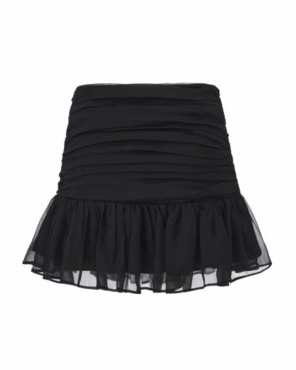 Nana Jacqueline Amor Skirt: Black Mini Skirt for Girls' Night Out Black