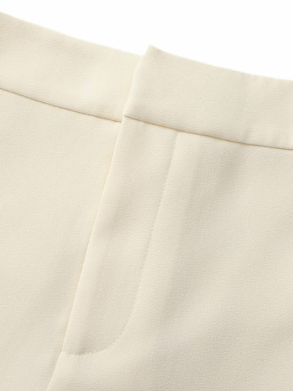 Nana Jacqueline Ella Flared Champagne Pants Champagne