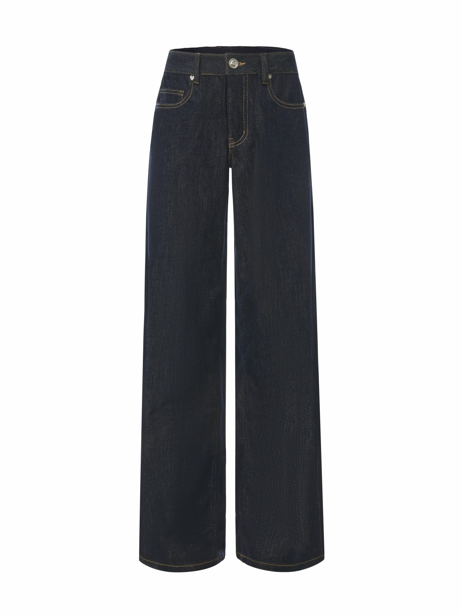 Nana Jacqueline Catalina Wide-Leg Blue Jeans Dark Blue